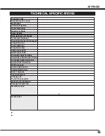 Preview for 45 page of Sanyo PLC-SU25 Owner'S Manual