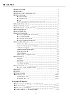 Preview for 2 page of Sanyo PLC-SU25 Service Manual