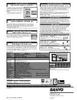 Preview for 2 page of Sanyo PLC-SU51 Brochure & Specs