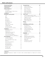 Preview for 3 page of Sanyo PLC-SU51 Owner'S Manual