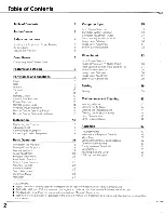 Preview for 2 page of Sanyo PLC-SU60 Owner'S Manual