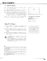 Preview for 19 page of Sanyo PLC-SU60 Owner'S Manual