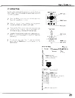 Preview for 23 page of Sanyo PLC-SU60 Owner'S Manual