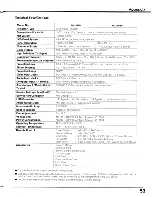 Preview for 53 page of Sanyo PLC-SU60 Owner'S Manual