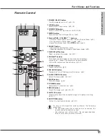 Preview for 11 page of Sanyo PLC-SU70 Owner'S Manual