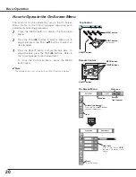 Preview for 20 page of Sanyo PLC-SU70 Owner'S Manual