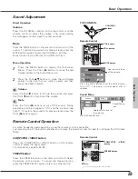 Preview for 23 page of Sanyo PLC-SU70 Owner'S Manual