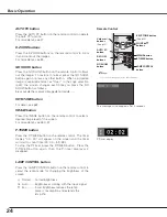 Preview for 24 page of Sanyo PLC-SU70 Owner'S Manual