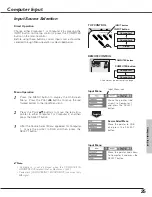 Preview for 25 page of Sanyo PLC-SU70 Owner'S Manual