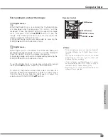 Preview for 33 page of Sanyo PLC-SU70 Owner'S Manual