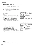 Preview for 36 page of Sanyo PLC-SU70 Owner'S Manual