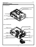 Preview for 57 page of Sanyo PLC-SU70 Service Manual