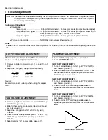 Preview for 25 page of Sanyo PLC-SW10 Service Manual