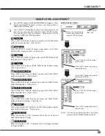 Предварительный просмотр 33 страницы Sanyo PLC-SW20 Owner'S Manual