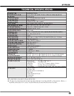 Предварительный просмотр 43 страницы Sanyo PLC-SW20 Owner'S Manual