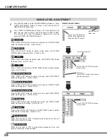 Preview for 28 page of Sanyo PLC-SW20AR Owner'S Manual