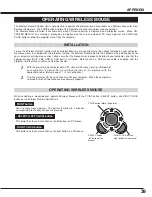 Preview for 39 page of Sanyo PLC-SW20AR Owner'S Manual