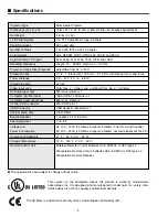 Preview for 4 page of Sanyo plc sw30 - SVGA LCD Projector Service Manual