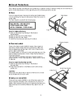 Preview for 5 page of Sanyo plc sw30 - SVGA LCD Projector Service Manual