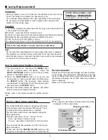 Предварительный просмотр 4 страницы Sanyo PLC-SW36 Service Manual