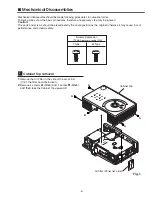 Предварительный просмотр 5 страницы Sanyo PLC-SW36 Service Manual