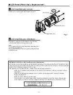 Предварительный просмотр 17 страницы Sanyo PLC-SW36 Service Manual