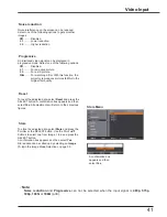 Preview for 41 page of Sanyo PLC-WK2500 Owner'S Manual