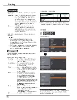 Preview for 50 page of Sanyo PLC-WK2500 Owner'S Manual