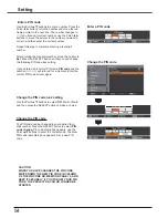 Preview for 54 page of Sanyo PLC-WK2500 Owner'S Manual