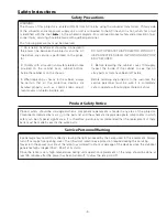 Preview for 3 page of Sanyo PLC-WK2500 Service Manual