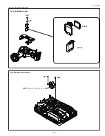 Предварительный просмотр 73 страницы Sanyo PLC-WK2500 Service Manual