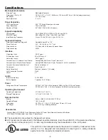 Preview for 4 page of Sanyo PLC-WL2500 Service Manual