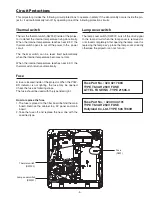 Предварительный просмотр 5 страницы Sanyo PLC-WL2500A Service Manual