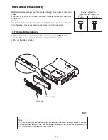 Предварительный просмотр 13 страницы Sanyo PLC-WL2500A Service Manual