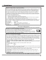 Preview for 7 page of Sanyo PLC-WL2503 Owner'S Manual