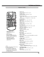 Preview for 11 page of Sanyo PLC-WL2503 Owner'S Manual