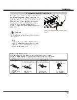 Preview for 17 page of Sanyo PLC-WL2503 Owner'S Manual