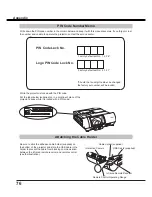 Preview for 76 page of Sanyo PLC-WL2503 Owner'S Manual