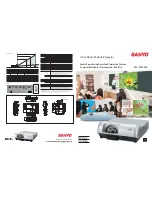 Sanyo PLC-WL2503 Specifications preview