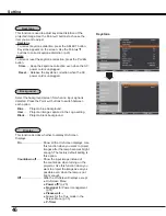 Preview for 46 page of Sanyo PLC-WL2503A Owner'S Manual