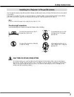 Preview for 7 page of Sanyo PLC-WM4500 Owner'S Manual