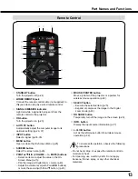 Preview for 13 page of Sanyo PLC-WM4500 Owner'S Manual