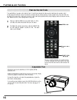 Preview for 16 page of Sanyo PLC-WM4500 Owner'S Manual