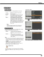 Preview for 57 page of Sanyo PLC-WM4500 Owner'S Manual