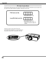 Preview for 86 page of Sanyo PLC-WM4500 Owner'S Manual