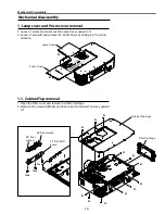 Предварительный просмотр 19 страницы Sanyo PLC-WM4500 Service Manual