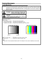 Preview for 42 page of Sanyo PLC-WM4500 Service Manual