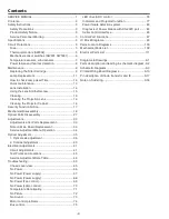 Preview for 2 page of Sanyo PLC-WM5500 Service Manual