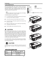 Preview for 11 page of Sanyo PLC-WM5500 Service Manual