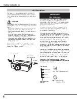 Preview for 6 page of Sanyo PLC WM5500L Owner'S Manual